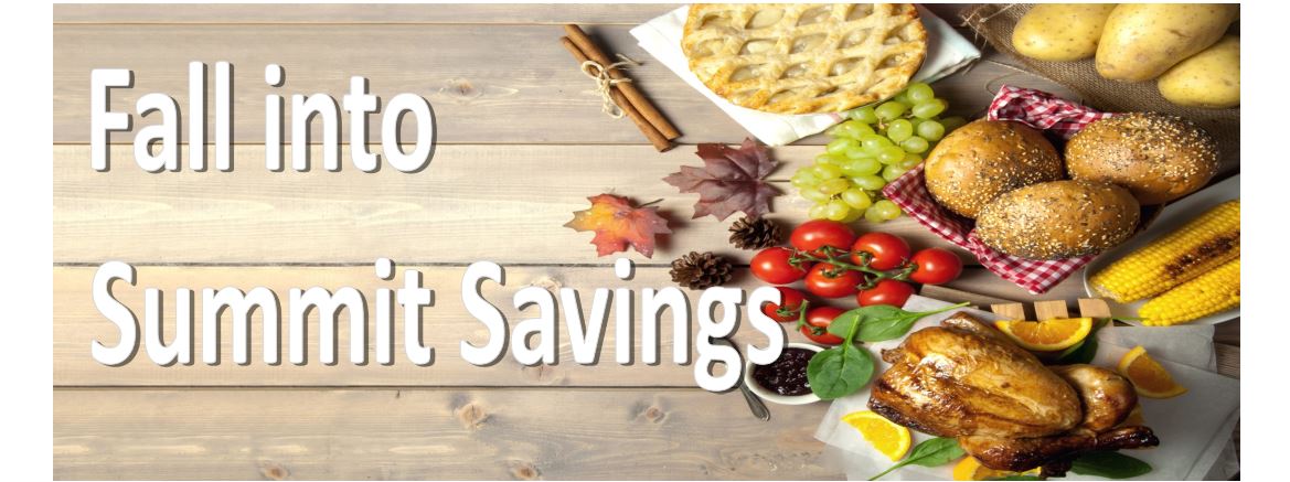 Fall into Summit Savings