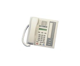 8012S PT COMDIAL 12 BUTTON LCD SPEAKER TELEPHONE PLATINUM GRAY REFURBISHED